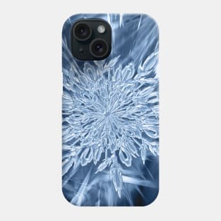 Abstract snowflake pattern Phone Case