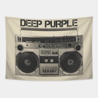 Deep Purple / Hip Hop Tape Tapestry