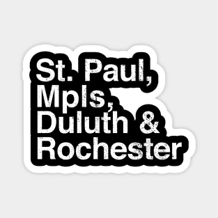 St. Paul, Mpls, Duluth & Rochester Magnet