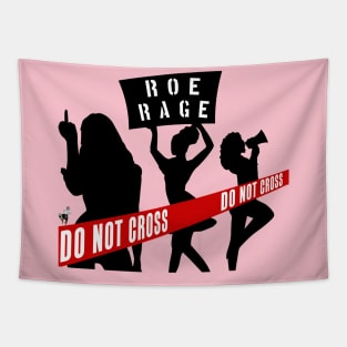Roe Rage Do Not Cross Tapestry