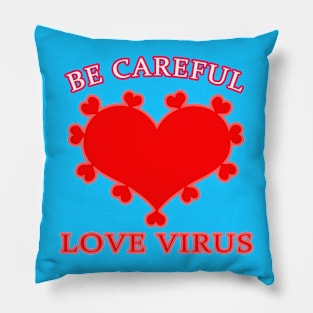 Love Virus Pillow