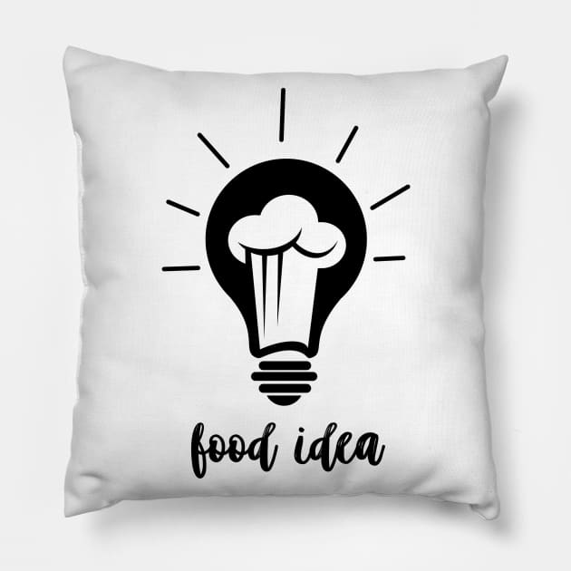 Food Idea Pillow by Whatastory