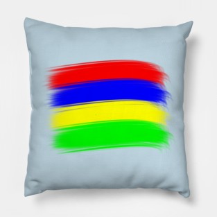 Mauritius Flag Pillow