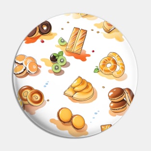 I LOVE SWEET PASTRIES Pin