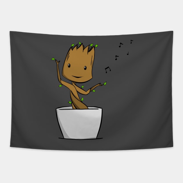 Groot baby Tapestry by Namarqueza