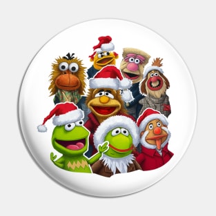 Muppets Christmas Time Pin