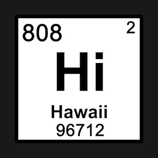 Hawaii Periodic Table T-Shirt