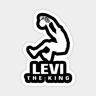 Levi Custom Player Basketball Your Name The King Magnet