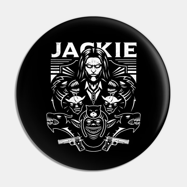 Jackie Darkness Pin by logozaste