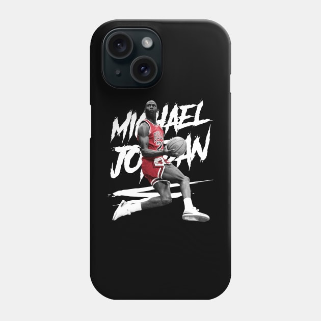 michael jordan 23 Phone Case by Orlind