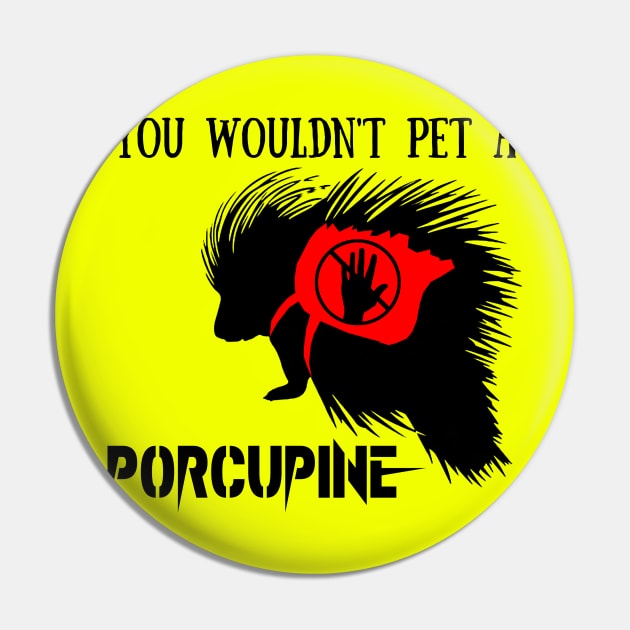 Service Porcupine Pin by ApolloOfTheStars