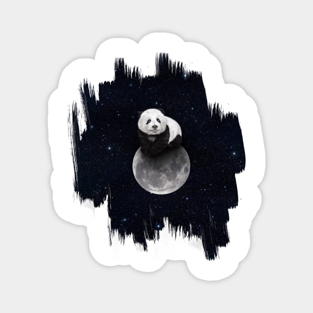 Panda T-shirt Magnet by xmuratakyol