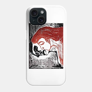 Man and Woman (1905) by Edvard Munch Phone Case