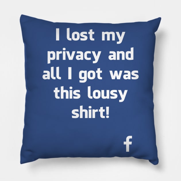 I lost my privacy Pillow by Ace20xd6