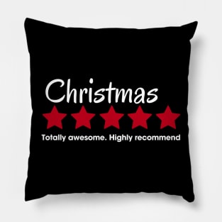 christmas rating Pillow