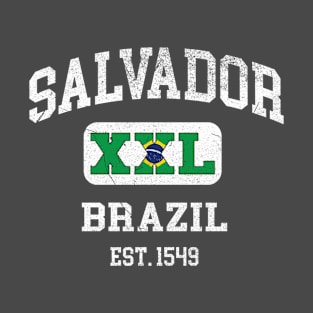 Salvador, Brazil - XXL Athletic design T-Shirt