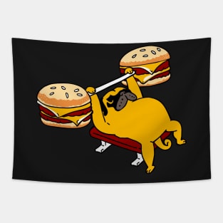 Double Cheeseburger Monday Tapestry
