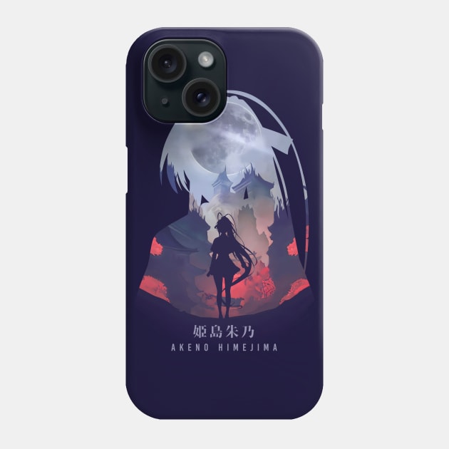 Akeno - Dark Illusion Phone Case by The Artz