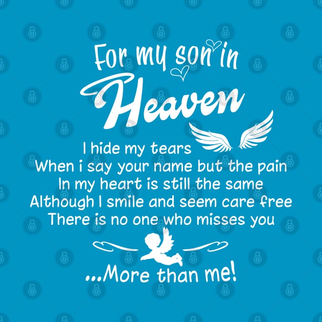 For my Son in Heaven by Andreeastore  