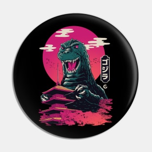 Godzilla first appearance Pin