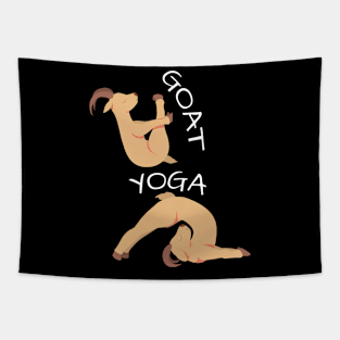 Goat Yoga Goat Yoga Tapestry