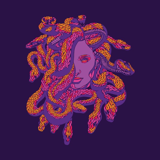 Medusa Hot by polliadesign