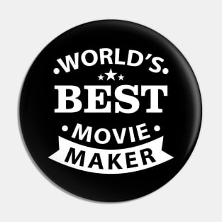 World Best Director shirt Movie Director Birthday Gift Pin