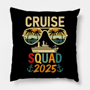 Cruise squad family 2025 summer vacation Pillow