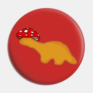 Brontosaurus Dino Nugget Mushie Pin