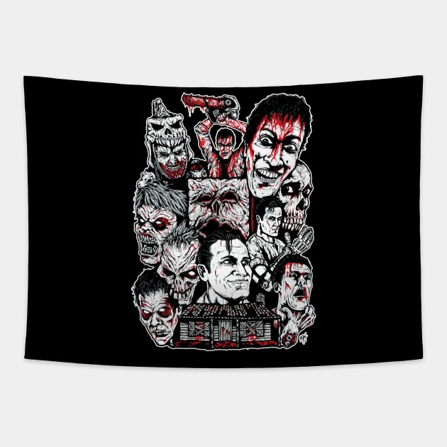 Evil Dead Tapestry by ArtofOldSchool