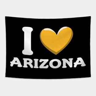 I Love Arizona State Tapestry