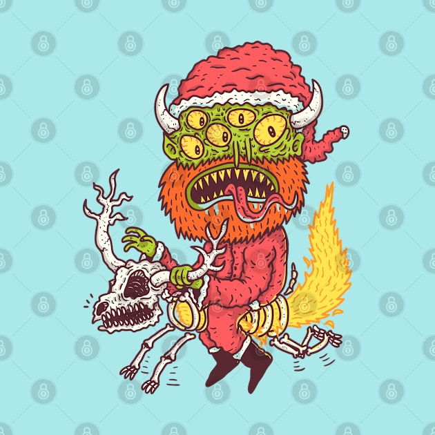 Alien Santa by hex