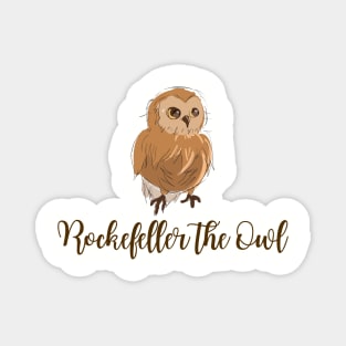 Rockefeller the Owl New York Magnet