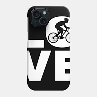 Love Cycling Gift For Racing Cyclists Phone Case