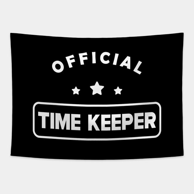 Time Keeper - Official Time Keeper Tapestry by KC Happy Shop