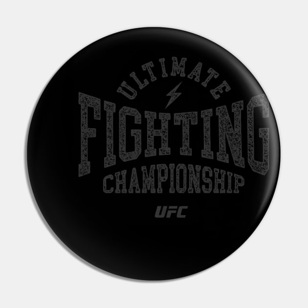 UFC Vintage Text Pin by ganisfarhan