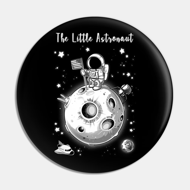 The Little Astronaut Pin by alemaglia