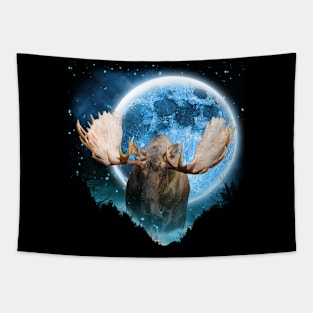 Moose Skylight 2 Tapestry