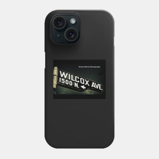 Wilcox Avenue2, Hollywood, California by Mistah Wilson Phone Case