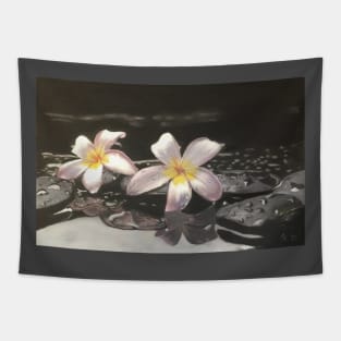 Flowers and Water Tapestry