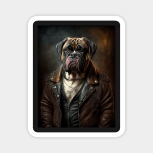 Royal Portrait of a Mastiff Magnet