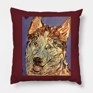 german shepard Pillow