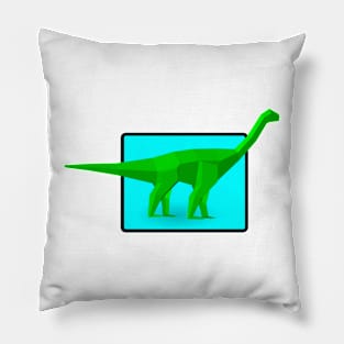 Cute Dreadnoughtus Logo Pillow