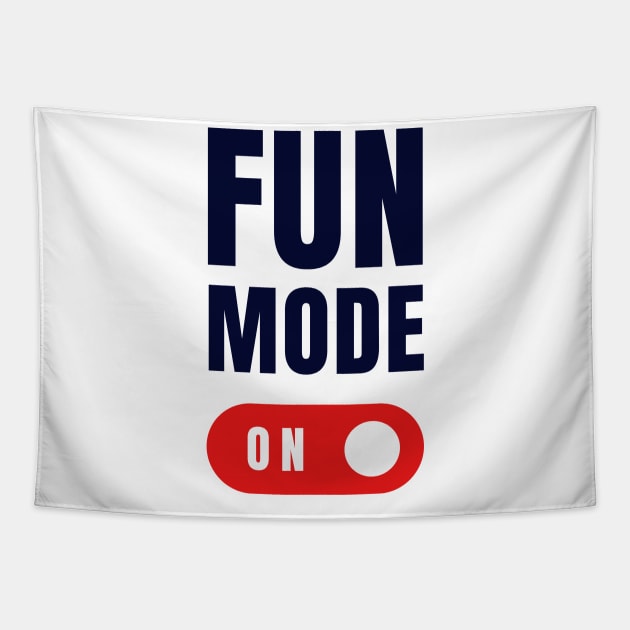 Fun Mode Tapestry by Arch City Tees