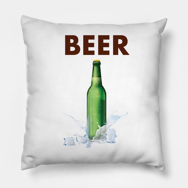 Beer Bottle Pillow by nickemporium1