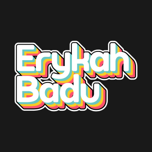 Badu Erykah Colorful T-Shirt