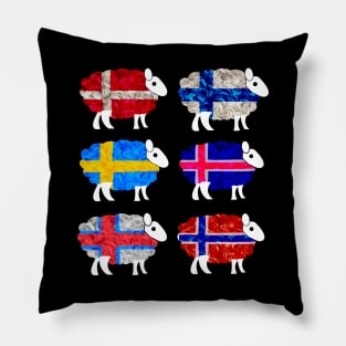 Scandinavian Sheep Pillow