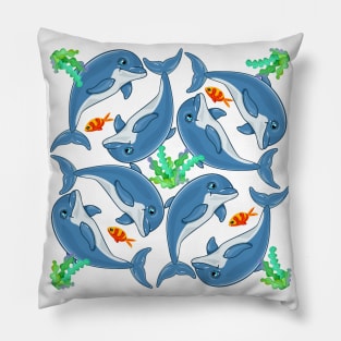 Dolphins Pillow