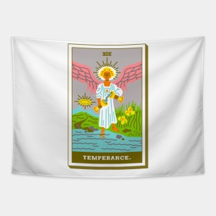 XIV - Temperance - Tarot Card Tapestry