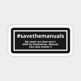 #Savethemanuals Magnet